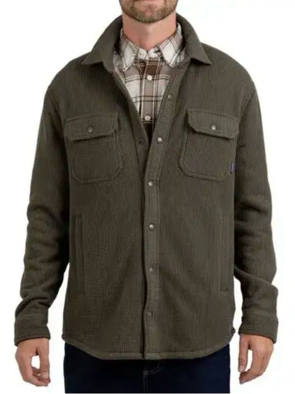RAINFOREST Burgandy Shirt Jacket
